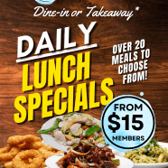 $15 Lunch Specials