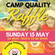 Camp Quality Raffle – 15 May