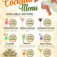 New Cocktail List