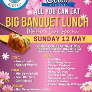 MOTHERS DAY BIG BANQUET LUNCH