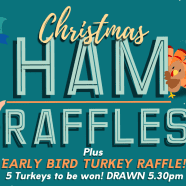 Christmas Ham Raffles