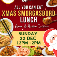 SOLD OUT – Xmas Smorgasbord Lunch