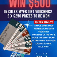 MEMBERS PROMOTION – Enter Daily